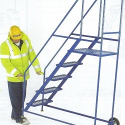New Product-Tilt and Push Mobile Safety Steps
